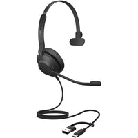 Jabra - Evolve2 30 SE Mono USB-C/A Headset - Unified-Un bandeau en acier renforcé et un design spécialisé exercent une pression douce et uniformément répartie tout au long de la journée.