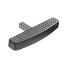 WeatherTech BumpStep XL Hitch Mounted Step & Bumper Protection - Black-The base is molded from a sturdy material that resists flexing, while the second layer is a softer, impact absorbing material, lessening the blow caused by minor accidents. You will be happy to have it when that stray grocery cart or hard-to-see fire hydrant shows up!