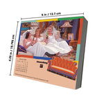 DateWorks - 2026 Calendrier en Boîte jour à la fois - 5,12 po x 4,31 po - Amis - Anglais -9