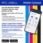 Brother INKvestment MFC-J1365DW Wireless Inkjet All-in-One Printer - Colour - Auto Duplex Printing - 1.8” Colour Display-Manage your printer remotely with Brother Mobile Connect