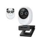 EMEET Piko+ Dual-Lens 4K Webcam with AI Autofocus - White-Crystal Clear Details: Sony sensor for exceptional low-light performance and colours.