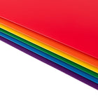 JAM Paper Legal Heavy Duty Plastic 2 Pocket Presentation Folders - Assorted Primary Colours - 6 Pack-Our high quality two-pocket folders are made of very sturdy poly plastic, are tear resistant, and have a business card slot on the right side 