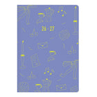 Letts Academic Weekly Planner - August to July - 8 1/4" H x 5 7/8" W - Joys Design - Multilingual-Unruled week to view layout