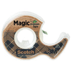 Scotch Magic Greener Tape with Dispenser - 0.75 in W x 550 in L - 2 Roll Pack-Made from over 65% recycled or plant-based material
