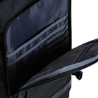 CHAMPS Onyx Carry-on Backpack - Black-Adjustable air-mesh shoulder straps