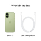 Apple iPhone 17 - 256 GB - Sage - Bell and Virgin Plus-Built For Apple Intelligence - Personal, private, powerful. Write, express yourself, and get things done effortlessly
