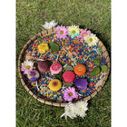 Yellow Door Sensory Play Stones 8-Piece Set - Flowers-7
