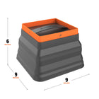 Blackstone Collapsable Silicone Basting Dome-Includes a low lying handle so you can move it easily without adding extra height