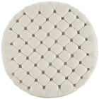 Modway Amour Upholstered Fabric Ottoman - Beige-Dense Foam Padding