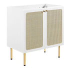 Modway Chaucer 30" Bathroom Vanity - White-Ceramic Basin