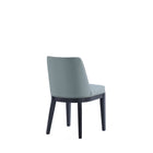 Manhattan Comfort Gansevoort 19" Modern Faux Leather Upholstered Dining Chair - Pewter - Set of 2-Made to Last. Commercial Grade Product
