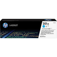 HP 201A (CF401A) Cyan Original LaserJet Toner Cartridge-HP 201A toner cartridges work with: HP colour LaserJet Pro M252, M277