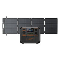 Bluetti Premium AC70P 864Wh Portable Power Station and SP200L Solar Panel-Versitile: 8 different ports for all your charging needs