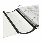 Staples – Reliure Better Binder, 3 po, blanc-Les anneaux se ferment solidement, permettant aux pages de se tourner facilement