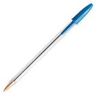 BIC Cristal Ballpoint Stick Pens - 1.0mm - Blue - 12 Pack-Smoother than the smoothest