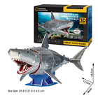 National Geographic 3D Puzzle Great White Shark-Provides an immersive and educational experience for shark enthusiasts of all ages