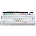 ASUS ROG Falchion Ace 75 HE Wired Analog/Hall Effect Gaming Keyboard - White-8000Hz polling rate provides a 0.125ms response time  - up to 8X faster than competitor keyboards