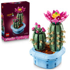 LEGO - Botanicals Le cactus en fleurs-Un jeu de construction LEGO pour décorer les cactus, pour les enfants de 9 ans et plus