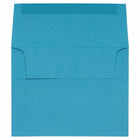 JAM Paper A2 Coloured Invitation Envelopes - 4.375 x 5.75 - Blue Recycled - 50 Pack-These envelopes are perfect for RSVP's, greeting cards, event invitations, weddings or any other announcement