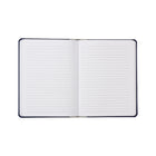 Cambridge Recycled Penloop Notebook - 8" x 6" - Navy-Bungee closure keeps note secure
