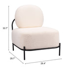 Zuo Arendal Accent Chair - Vanilla-6