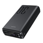 Kopplen Digital Display 30000 mAh 22.5W Fast Charging USB Power Bank - Black-High Capacity (30000mAh): The large battery capacity ensures multiple charges for various devices, such as smartphones, tablets, and gaming consoles. This is especially valuable for users who need reliable power for extended periods, such as during travel or power outages