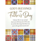 Mill Brook Studio 5-3/8" x 7-3/4" Father's Day Greeting Cards/Envelopes - Plaid Squares - 18 Pack-Premium quality greeting cards
