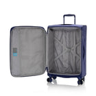 Heys Xero Elite 2.0 26" Check-in Luggage - Blue-Integrated soft-touch padded top carry-handle, side carry-handle, and bottom grab handle