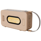 House Of Marley Rise Up Solar Bluetooth Speaker - Cream-Quick 15-minute charge for 1 hour of listening time
