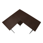 Monarch Specialties 7590 48" Computer Desk - Espresso Top/Black Metal Corner-9