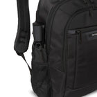Samsonite 14.1" Classic NXT Slim Backpack with RFID - Black-Water-resistant coating