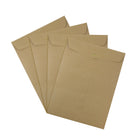 JAM Paper - Enveloppes ouvertes en papier kraft recyclé à attache parisienne, 9 x 12 po, brun, 1000 par boîte-Ouverture : extrémité ouverte