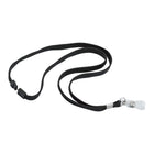 Baseline ID Badges and Lanyards - 3-7/8" x 2-5/8" - 3 Pack-Breakaway safety feature releases the lanyard if under pressure
