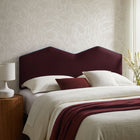 Modway Cosette Performance Velvet Full Size Headboard - Mulberry-Adjustable Height