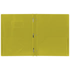 Staples - Couverture en poly - jaune-Trois crampons
