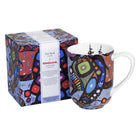 Oscardo Bear byJohn Rombough Porcelain Mug - 485ml-Indigenous Art Design - Bear by John Rombough, Chipewyan Dene artist, First Nations artwork celebrating cultural heritage and tradition