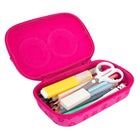 ZIPIT - Étui à crayons sensoriel, trousse organisatrice grande capacité pour filles, rose-Intérieur spacieux : offre amplement d’espace pour les essentiels scolaires, gardant le matériel bien rangé dans un seul compartiment facile d’accès.