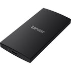 Lexar SL300 USB 3.2 Gen 2 Type-C Portable SSD - 1 TB - Black-Sleek design with 1-meter drop resistant for your daily life and office.