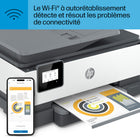 HP - Imprimante tout-en-un OfficeJet 8015e avec 6 mois d'encre instantanée en prime avec HP+-Cette imprimante est conçue pour ne fonctionner qu’avec des cartouches dotées de puces ou de circuits HP d’origine et bloquera les cartouches qui utilisent des puces ou des circuits autres que ceux de HP. Des mises à jour périodiques du micrologiciel maintiendront l’efficacité de ces mesures. Pour en savoir plus, consultez le site hp.com/learn/ds.
