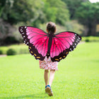 Insect Lore Dress-Up Morpho Butterfly Wings - Pink-Bright printing on both sides