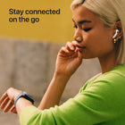 Apple Watch SE 3 - 44 mm - GPS - Starlight Aluminum Case with Starlight Sport Band - S/M-SE 3 gives you a healthy number of ways to track your workouts. With real-time metrics and Workout Buddy powered by Apple Intelligence from your nearby iPhone,8 you’ll hit your goals like never before