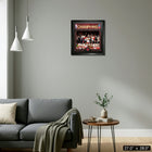Frameworth Toronto Raptors 2019 NBA World Championship Team Photo - Framed Print - 28" W x 27" H-Professional-quality framed piece showcasing the complete championship team photograph with a 2019 NBA Champions print at the top