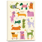 High Note 2027 Monthly Softcover Planner - 7-3/4" x 9-3/4" - Furry Friends - English-Durable, scuff-proof flexi cover with foil embellishments 