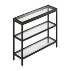 Hudson&Canal - Console Alexis 91 cm (36 po) - Bronze noirci-Un design contemporain moderne pour votre entrée, votre salon, votre bureau et plus encore