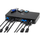 OWC 10-Port Thunderbolt Pro Dock-Add more viewspace: connect two 4K displays or up to a single 8K display via Displayport 1.4