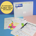 BAZIC Products Translucent 13-Pocket Letter Size Poly Expanding File - 3 Pack-Ideal storage: Large capacity folder with dividers is your good assistant in your office life. Sturdy, non-toxic, and tear resistance poly portfolio to secure paperwork and documents