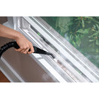 Dirt Devil - Nettoyeur à main à vapeur 7-en-1 WD21000CA - noir/rouge-Les accessoires comprennent un suceur pour les recoins, une raclette pour vitres, une brosse à joints, un outil pour joints, une brosse à récurer en nylon, un grattoir, un tuyau d’extension, un outil à vapeur pour vêtements et un verre doseur