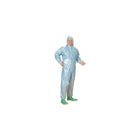 Lakeland Coverall, Hood Pyrolon Cr/Fr M .5Mil Wrist/Ankle, 3 Pack (37428-M)-Material: Pyrolon