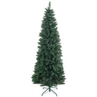 HOMCOM - Arbre de Noël artificiel de 7pi de haut avec base en acier - vert-Arbre vert de 7pi de haut, offrant un aspect sain et naturel 