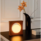 Moreover Luna Designer Table Lamp and Decorative Night Light - Brown-6